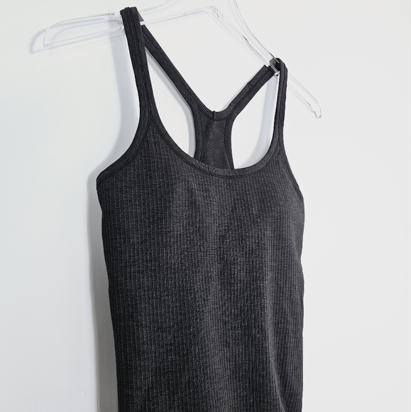 Lululemon Ebb To Street Racerback Crop Tank Top | Black | 8 - Picture 8 of 12